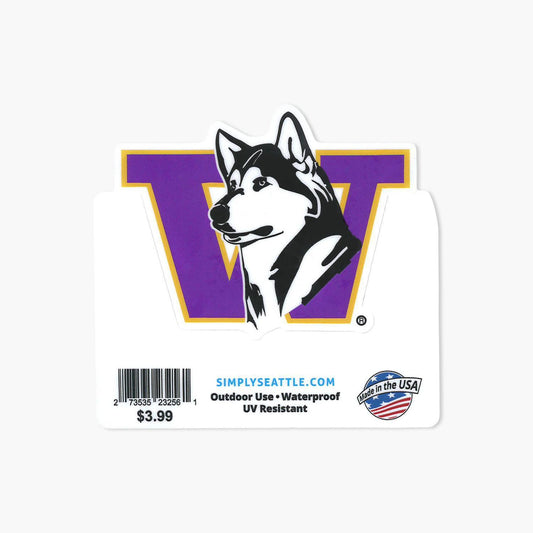 Washington Huskies Dubs Up Sticker