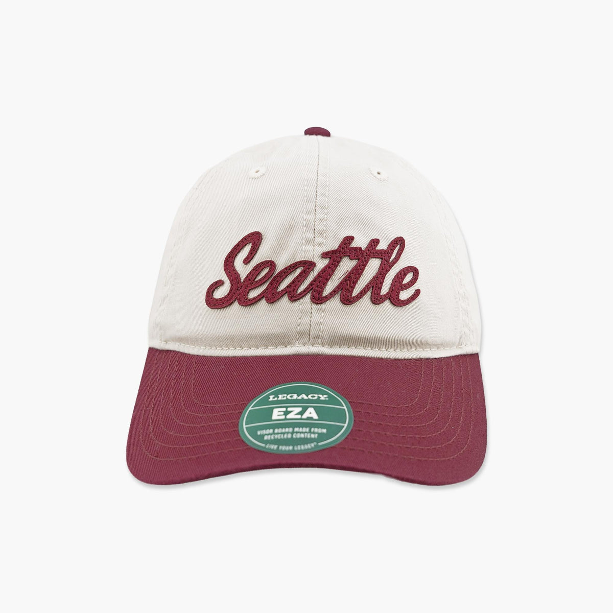 Plotter 2 Stone/Maroon Seattle Adjustable Hat