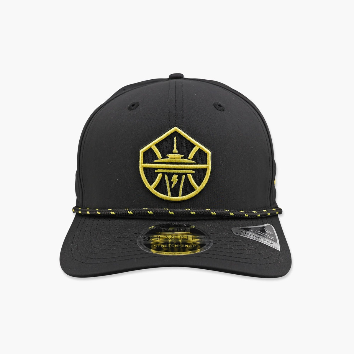 Seattle Storm Black Athletic Snapback