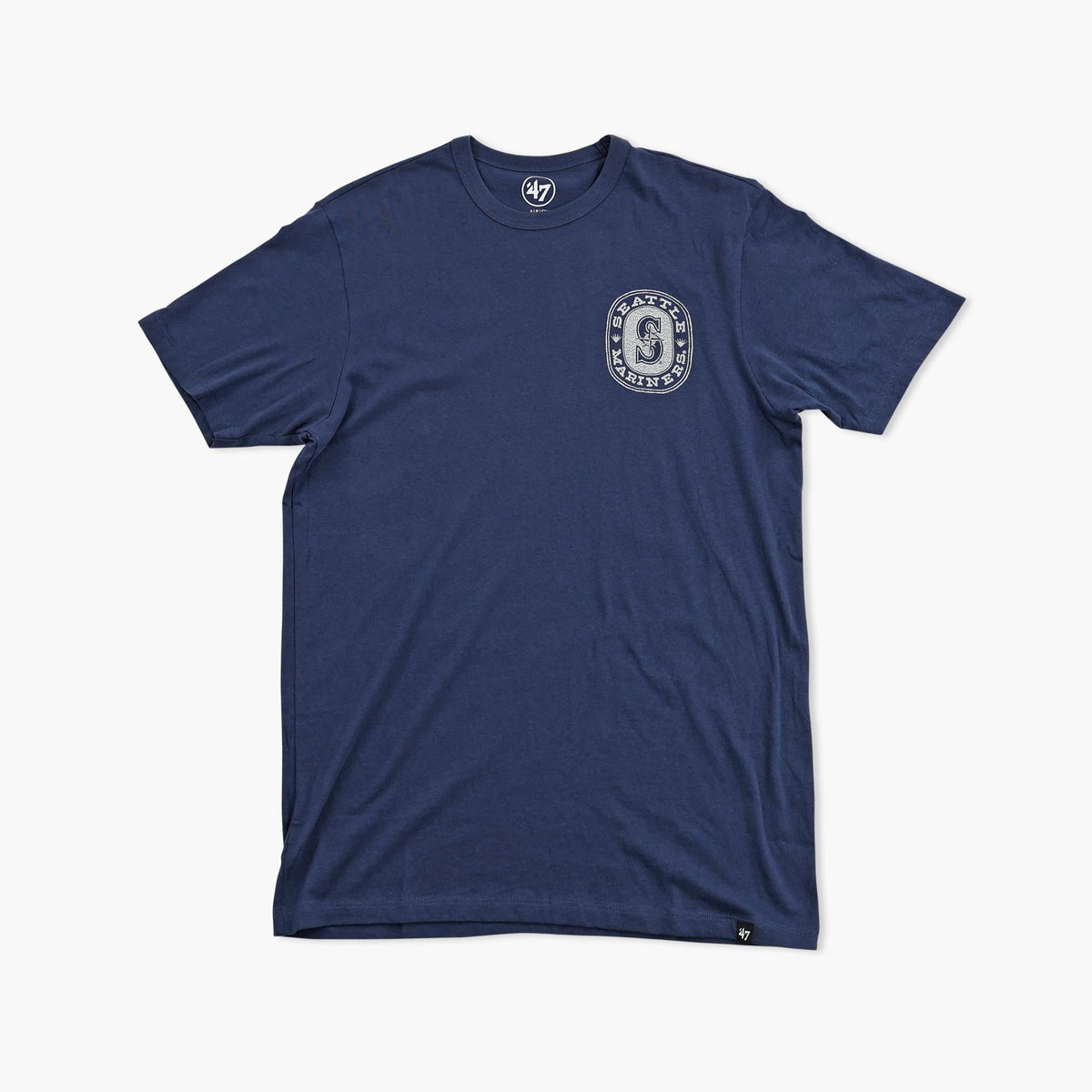 Seattle Mariners Atlas Blue Back Canyon T-Shirt