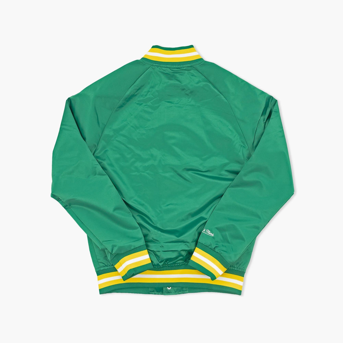 Seattle SuperSonics Green Script Satin Jacket