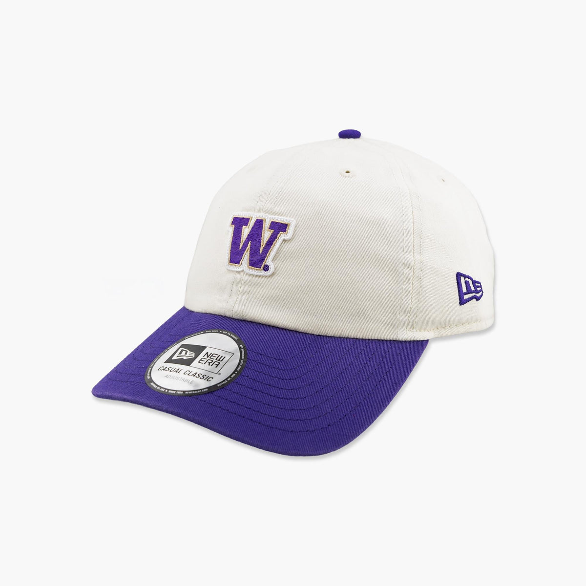 Washington Huskies Two-Tone Mini Patch Adjustable Hat