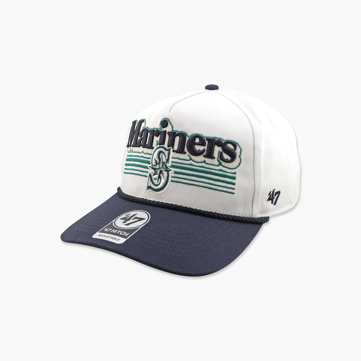 Seattle Mariners Sandstone Script Fade Rope Hitch Snapback