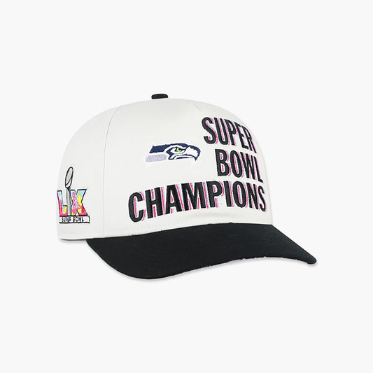 Seattle Seahawks Party Zone Super Bowl LX Champions Two-Tone Hitch Snapback