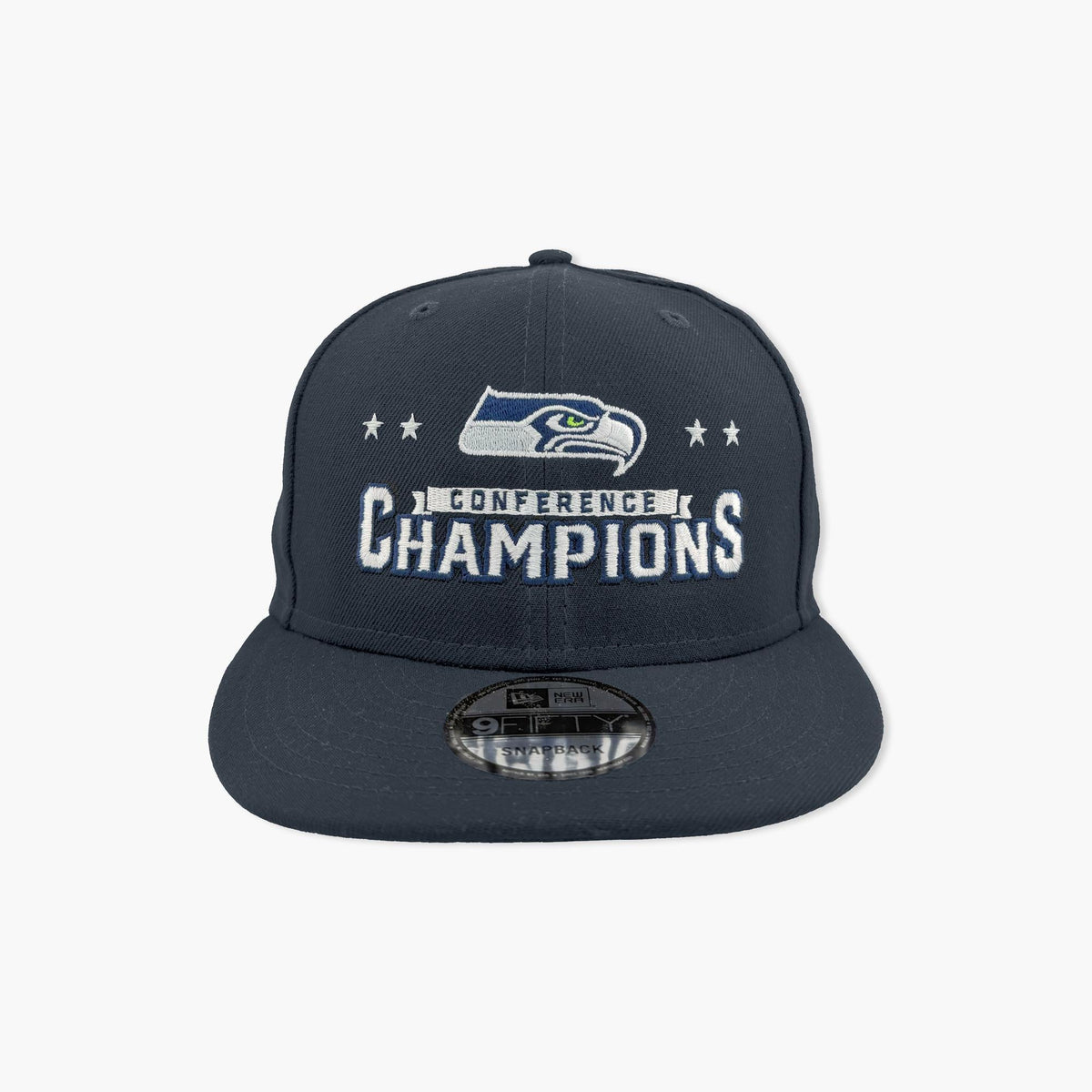 Seattle Seahawks 2025 NFC Conference Champions Replica Navy Snapback