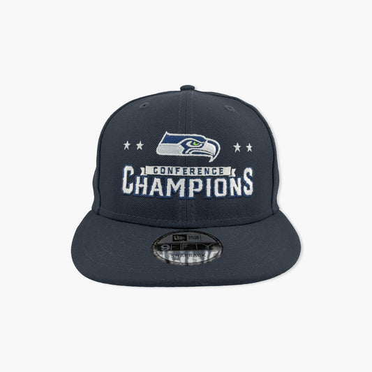 Seattle Seahawks 2025 NFC Conference Champions Replica Navy Snapback