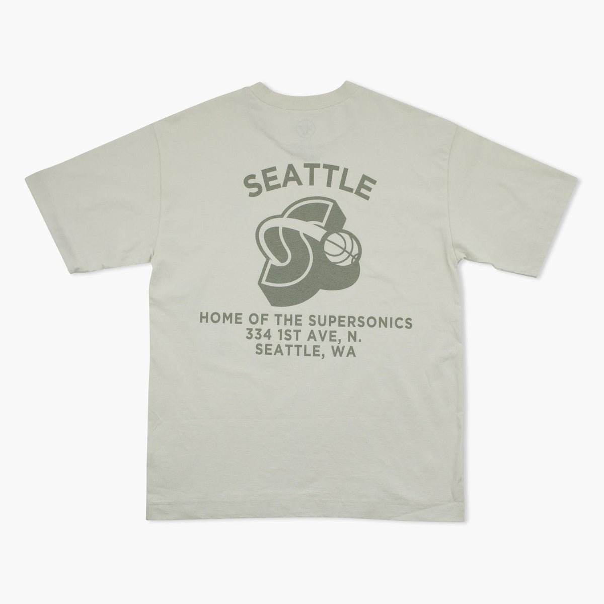 Seattle SuperSonics Sandstone Home Court Premium T-Shirt