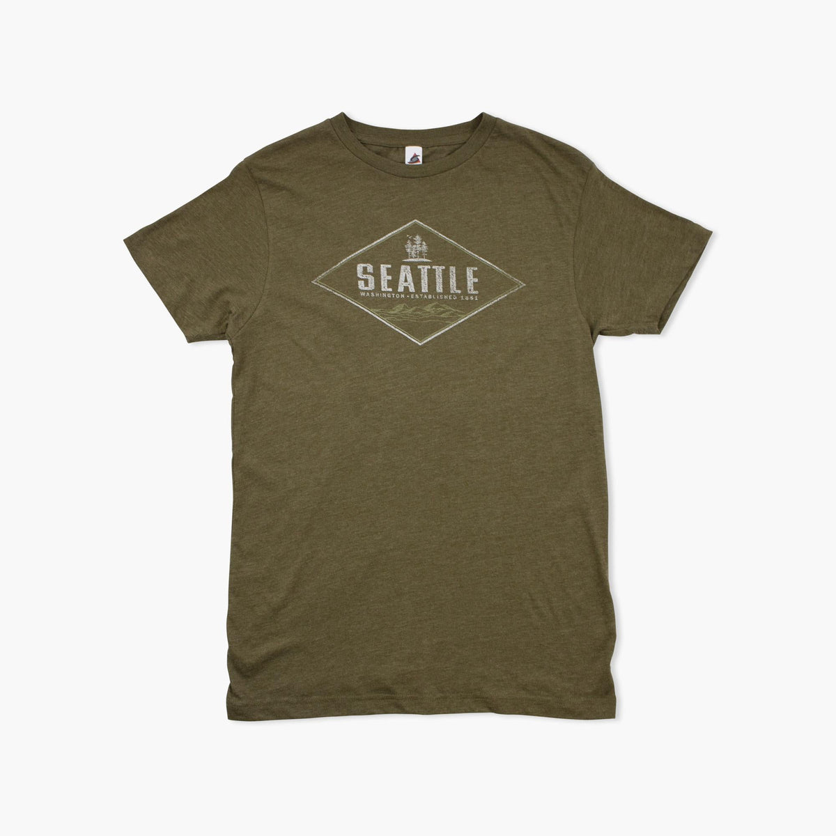 Level Up Army Heather Seattle T-Shirt