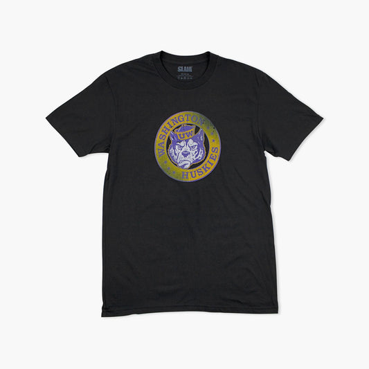 Washington Huskies Sailor Dawg Black T-Shirt