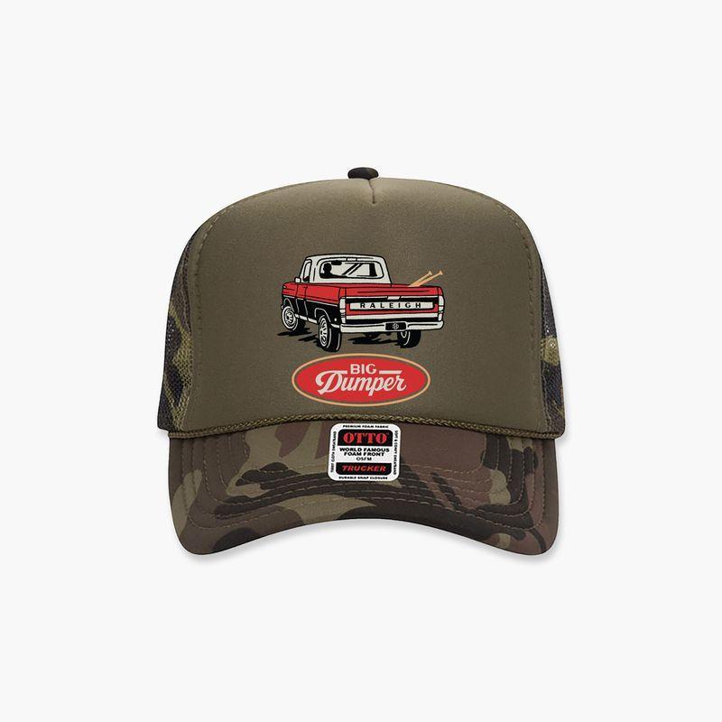 The Blue Collar Camo Trucker Hat, Big Dumper Drop 2