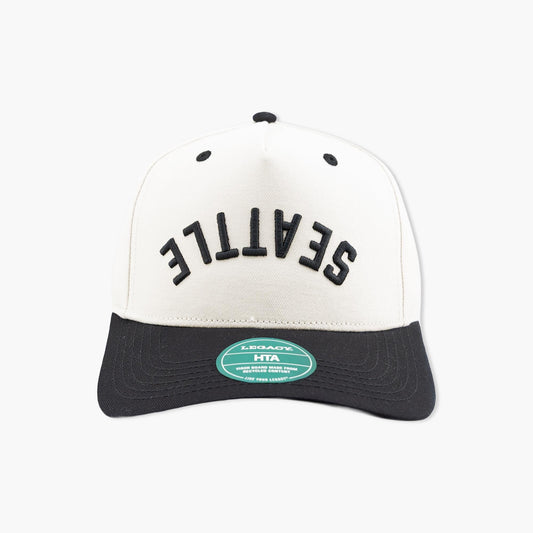 Reverse Black & Cream Seattle Two-Tone Snapback