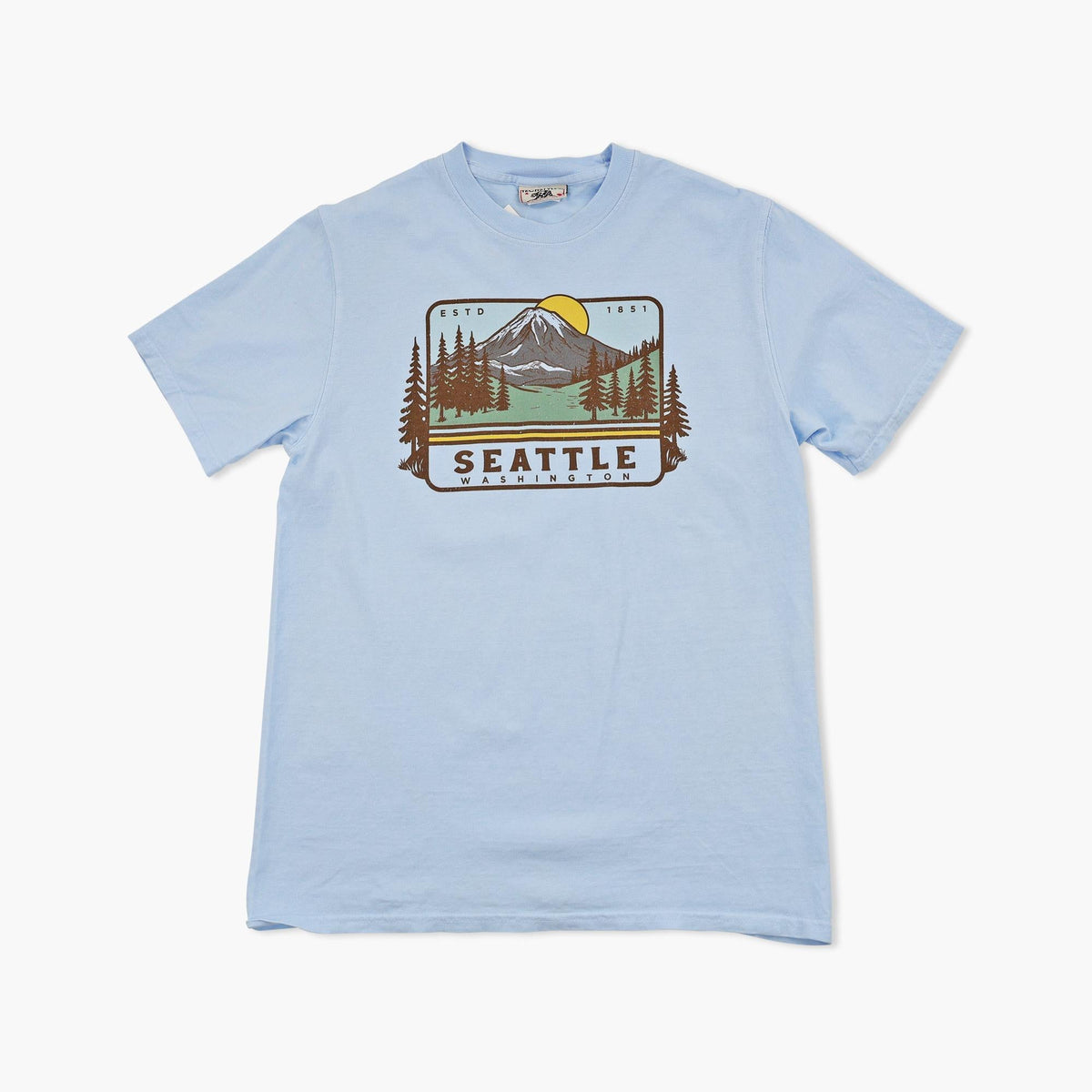 Brighter Side Blue Aura Seattle T-Shirt