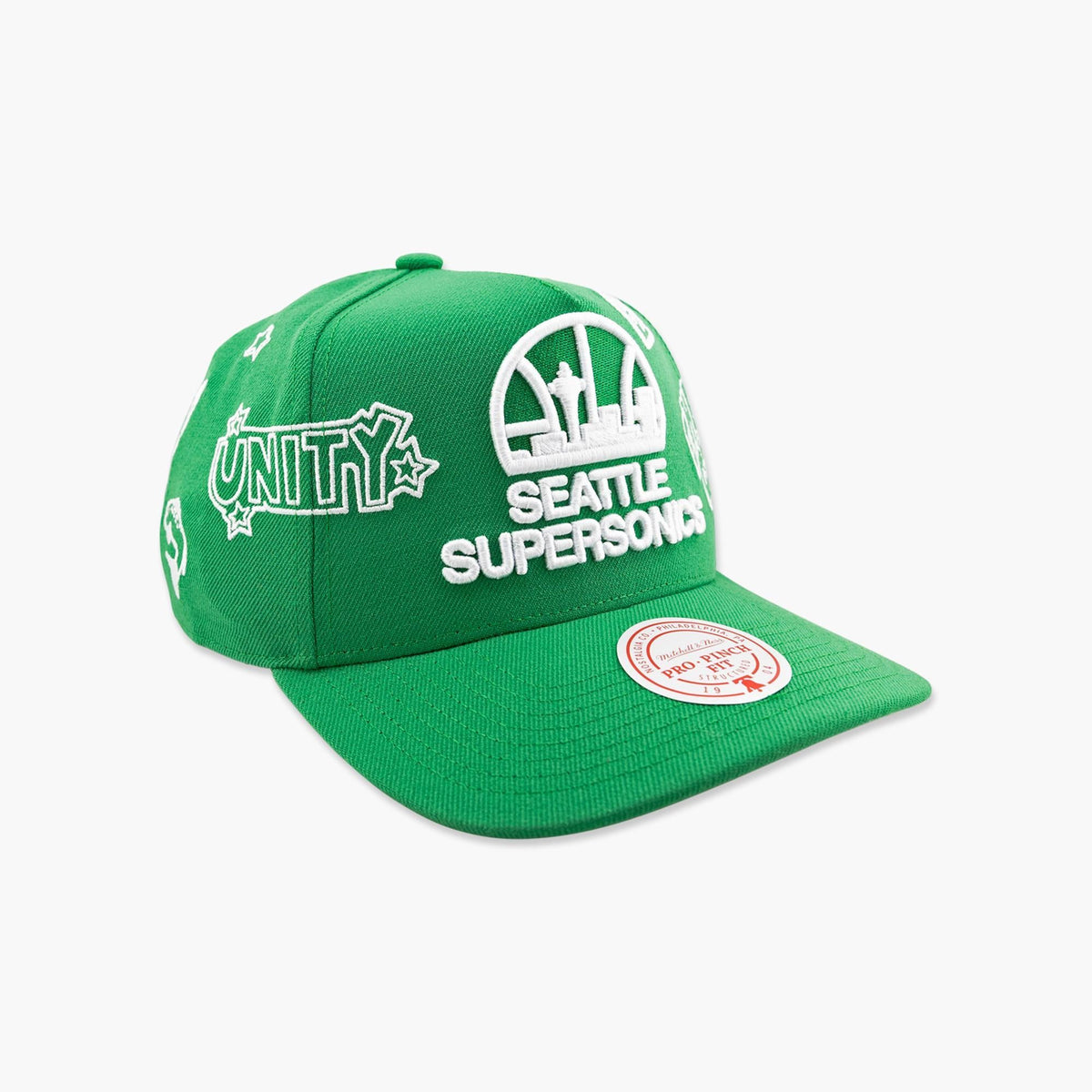 Seattle SuperSonics Downtown Doodle Pro Crown Snapback
