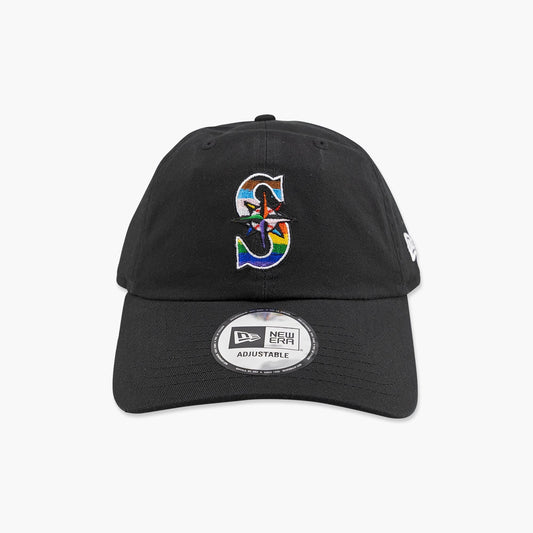 Seattle Mariners Pride 2026 Black Adjustable Hat