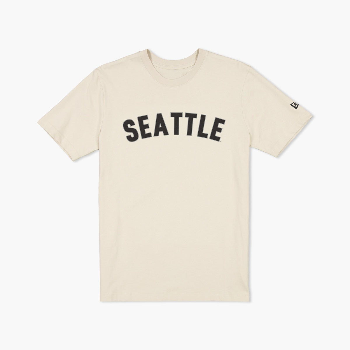 Seattle Mariners Steelheads Cream Wordmark T-Shirt
