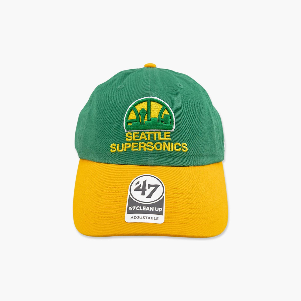 Seattle SuperSonics Two-Tone Skyline Clean Up Adjustable Hat