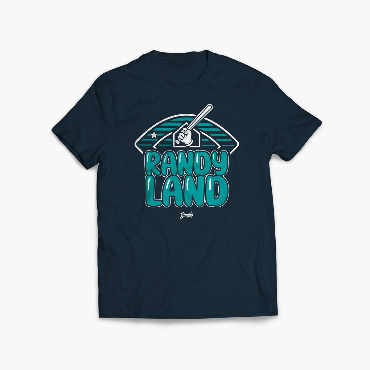 Randy Land Navy T-Shirt