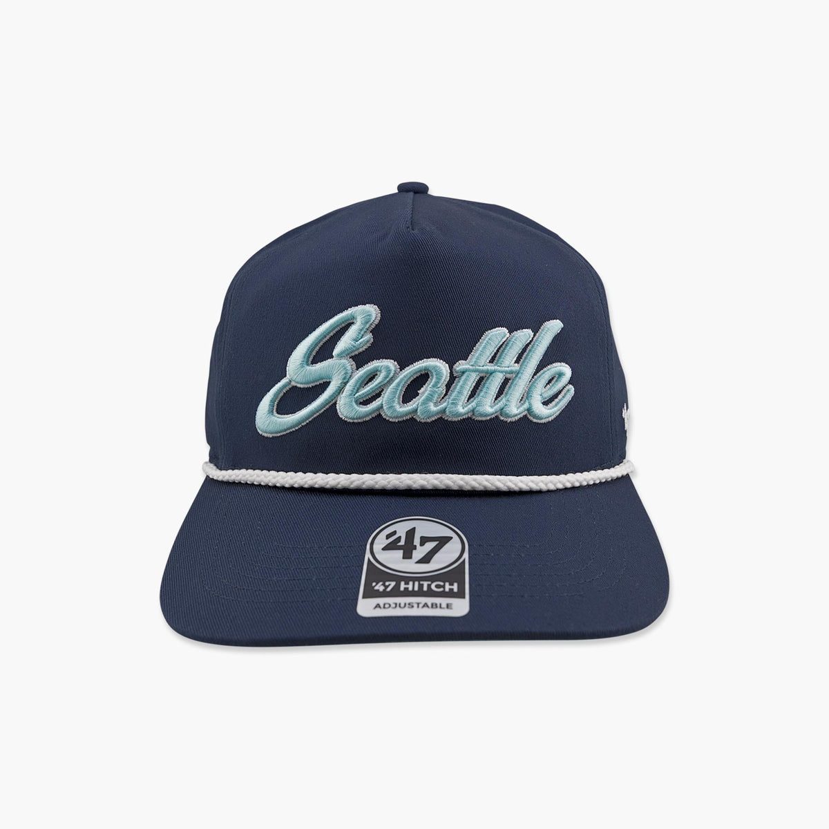 Seattle Kraken Navy Overhand Snapback