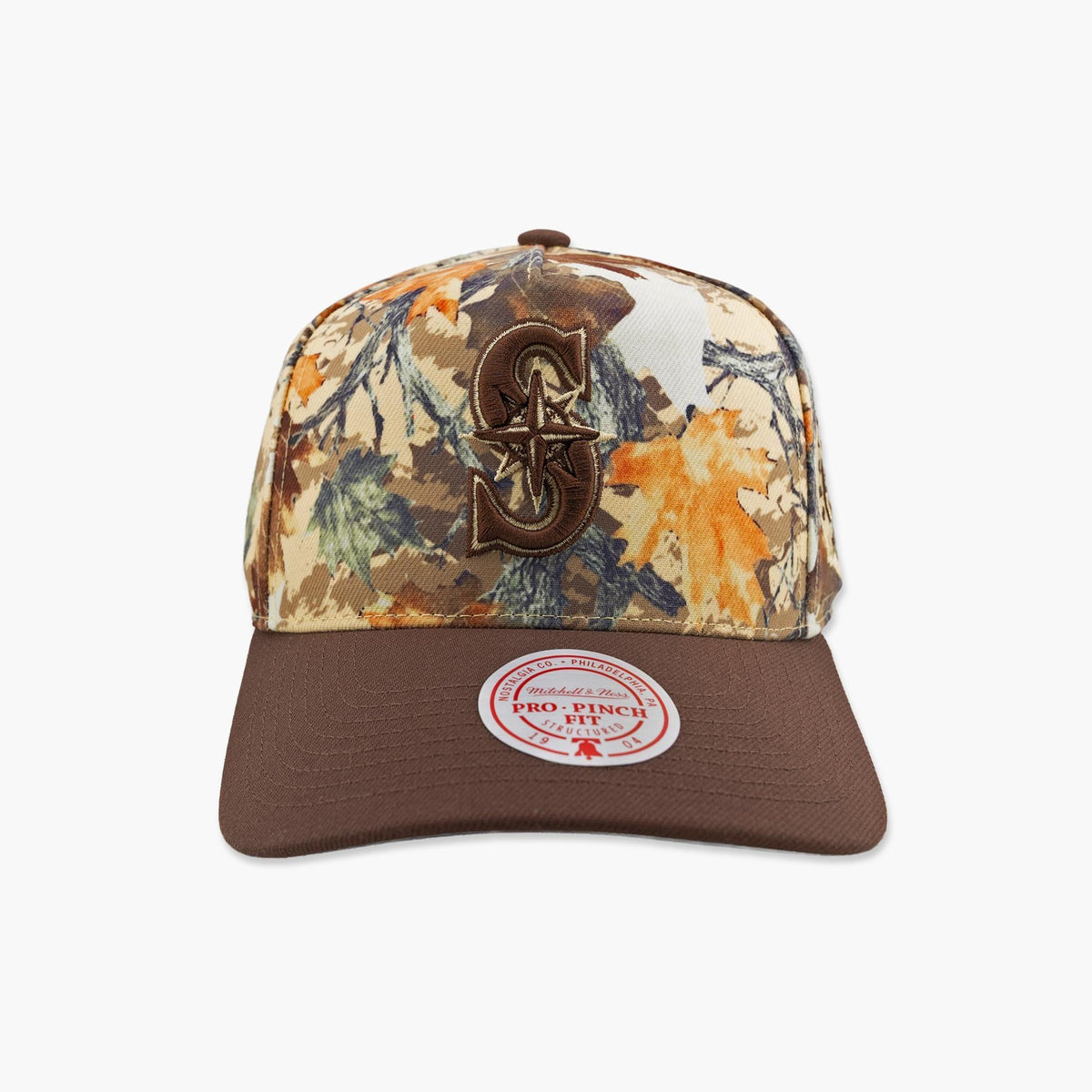Seattle Mariners Camo Leaf Pro Snapback