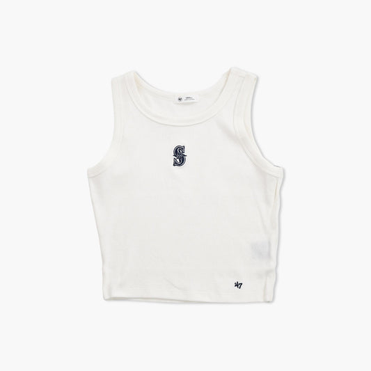 Seattle Mariners Women's Sandstone Ribbed Tanktop