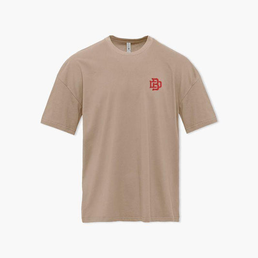 The BD Monogram Essential Tan T-Shirt, Big Dumper Drop 2