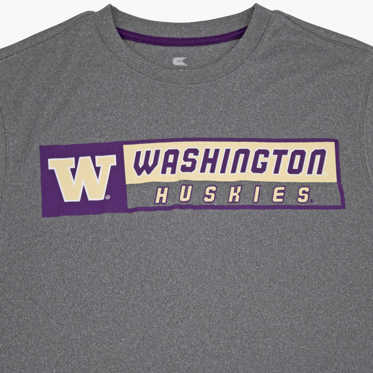 Washington Huskies Heather Charcoal T-Shirt