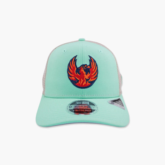 Coachella Valley Firebirds Ice Blue Trucker Hat
