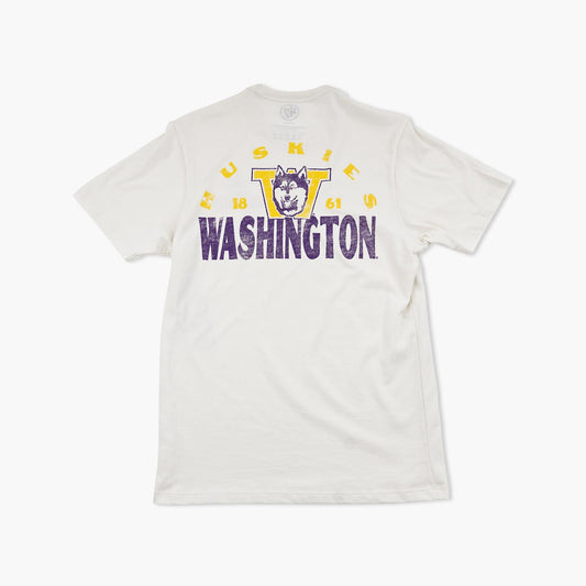 Washington Huskies Sandstone Arcitext Franklin T-Shirt