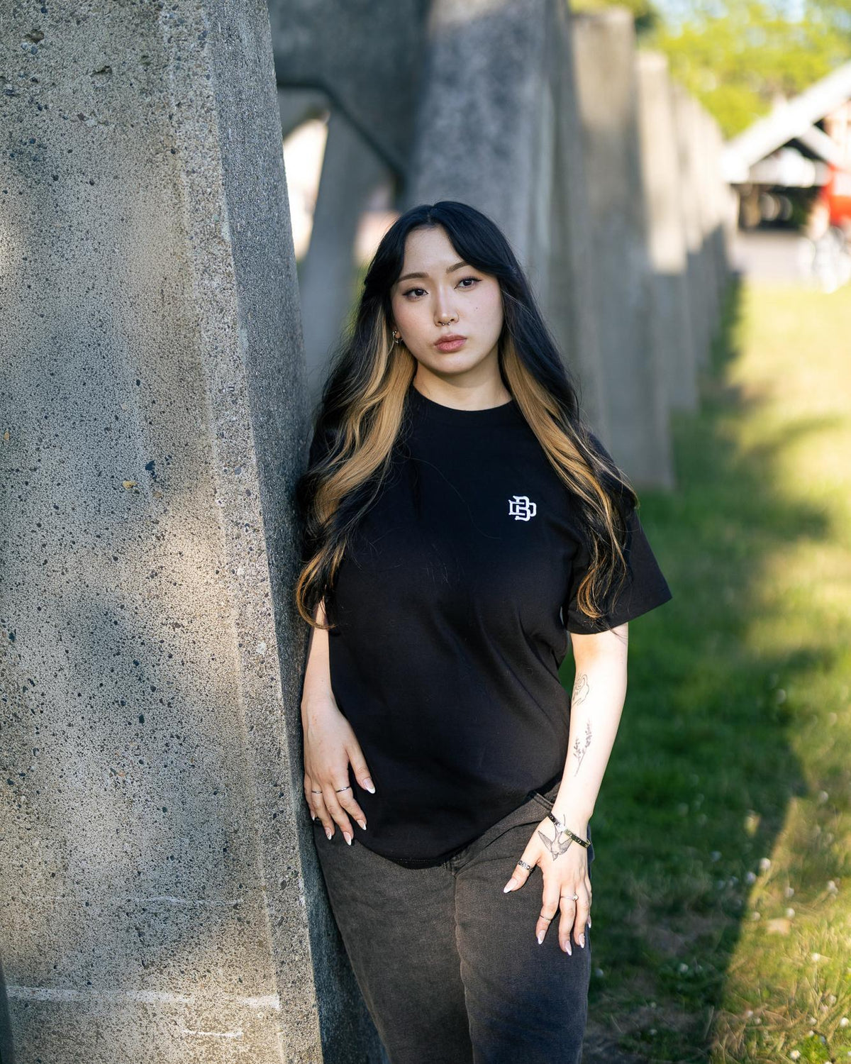 The BD Monogram Essential Black T-Shirt, Big Dumper Drop 2