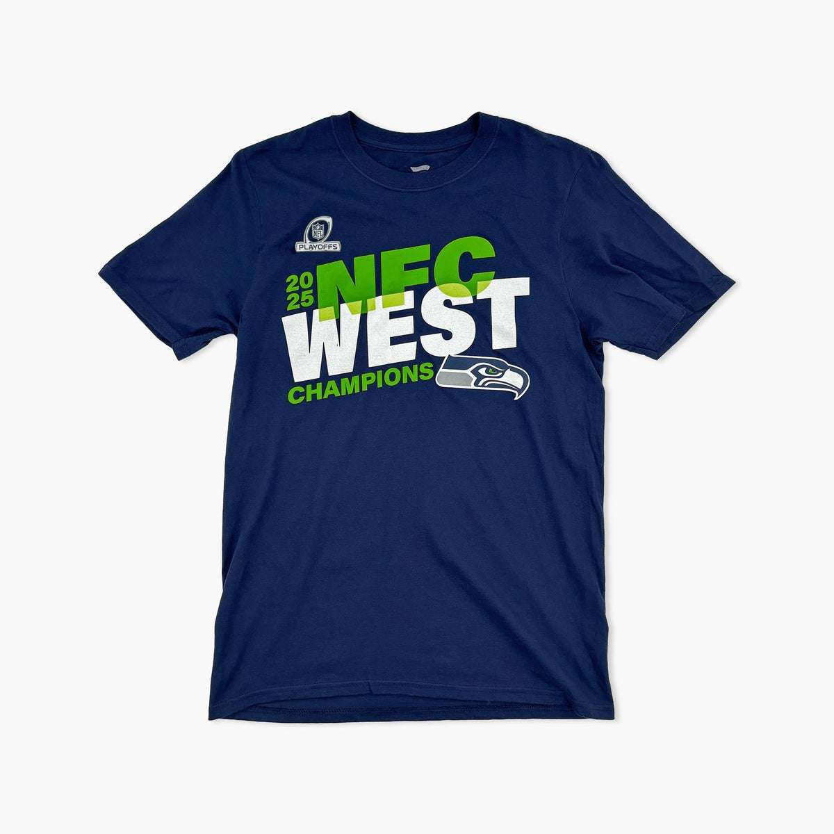 Seattle Seahawks 2025 NFC West Division Champions Locker Room T-Shirt