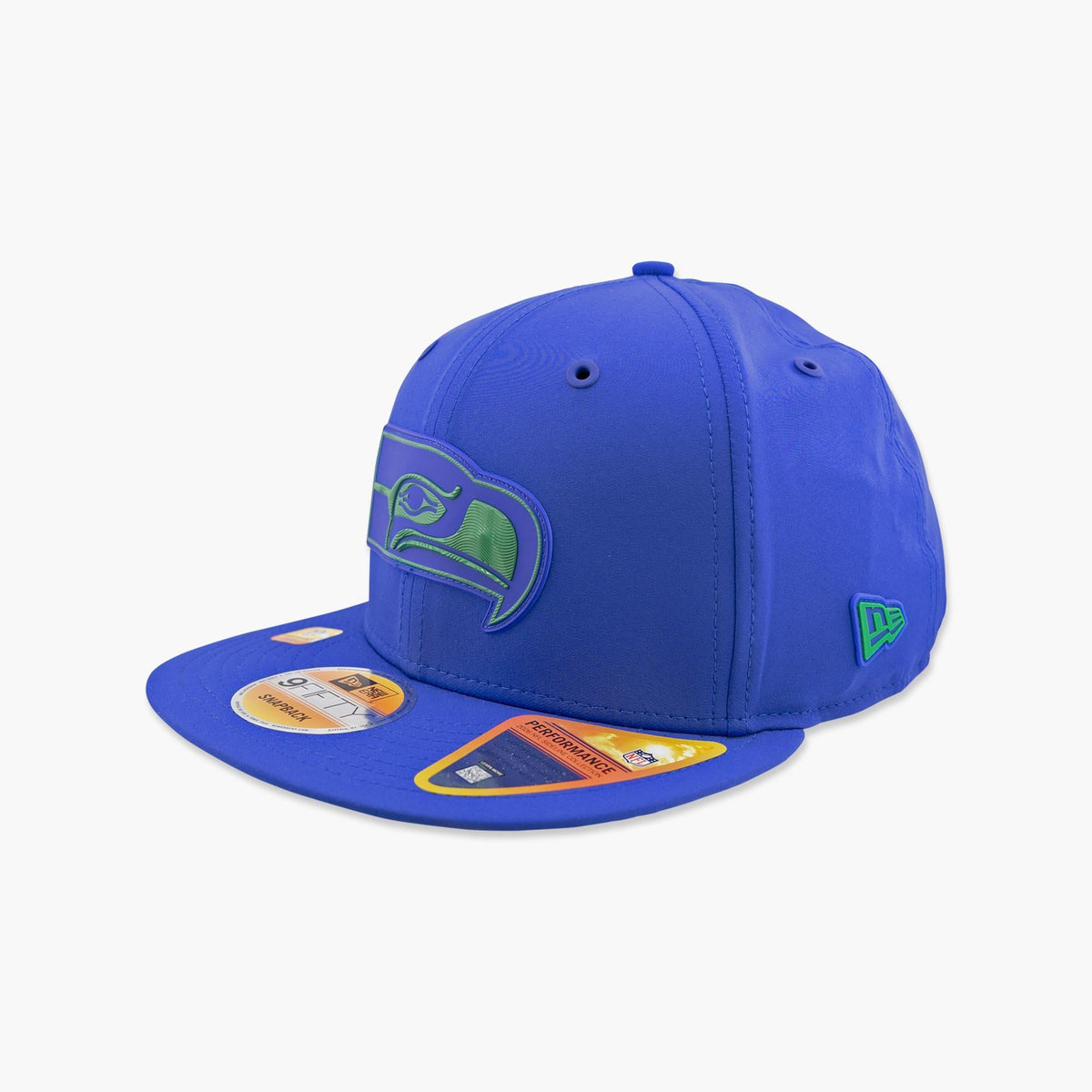 Seattle Seahawks 2026 Sideline Royal Throwback Performance Snapback