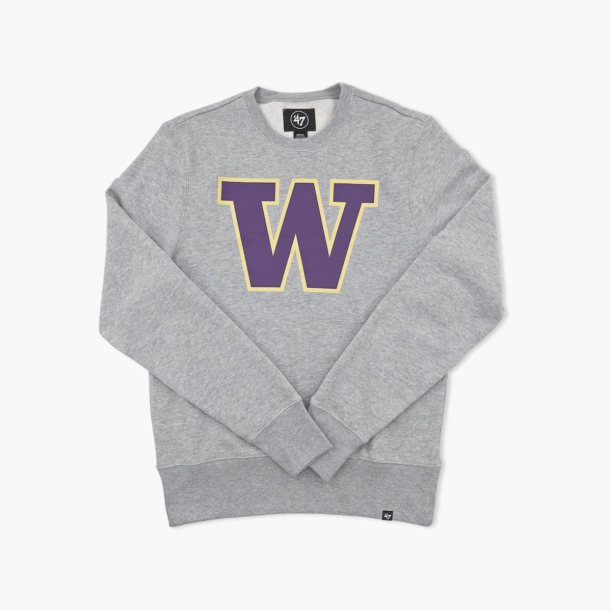 Washington Huskies Slate Grey Imprint Headline Crewneck