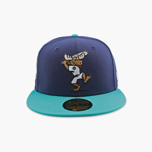 Seattle Mariners 2023 All-Star Game Moose Navy/Teal Fitted Hat