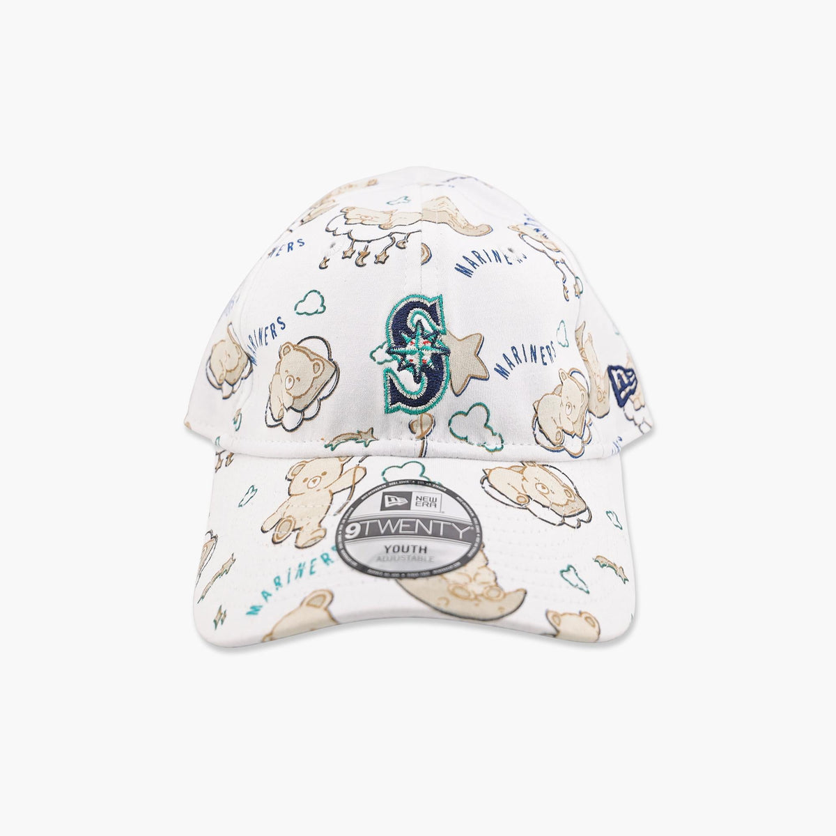 Seattle Mariners Youth Teddy Bear Adjustable Hat