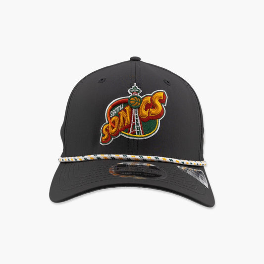Seattle SuperSonics Black Space Needle Rope Snapback