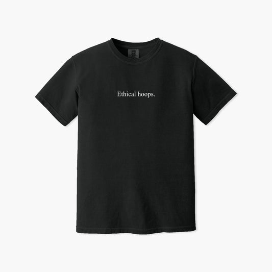 Ethical Hoops Premium Black T-Shirt