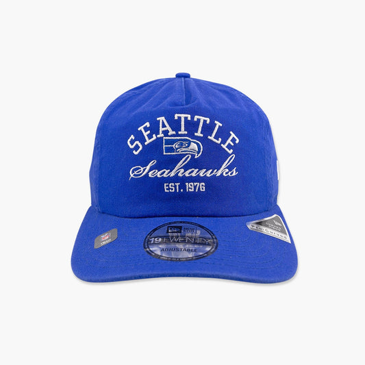 Seattle Seahawks Throwback Royal Stacked Snapback