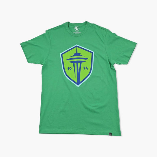 Seattle Sounders Orchard Green Primary Logo Franklin T-Shirt