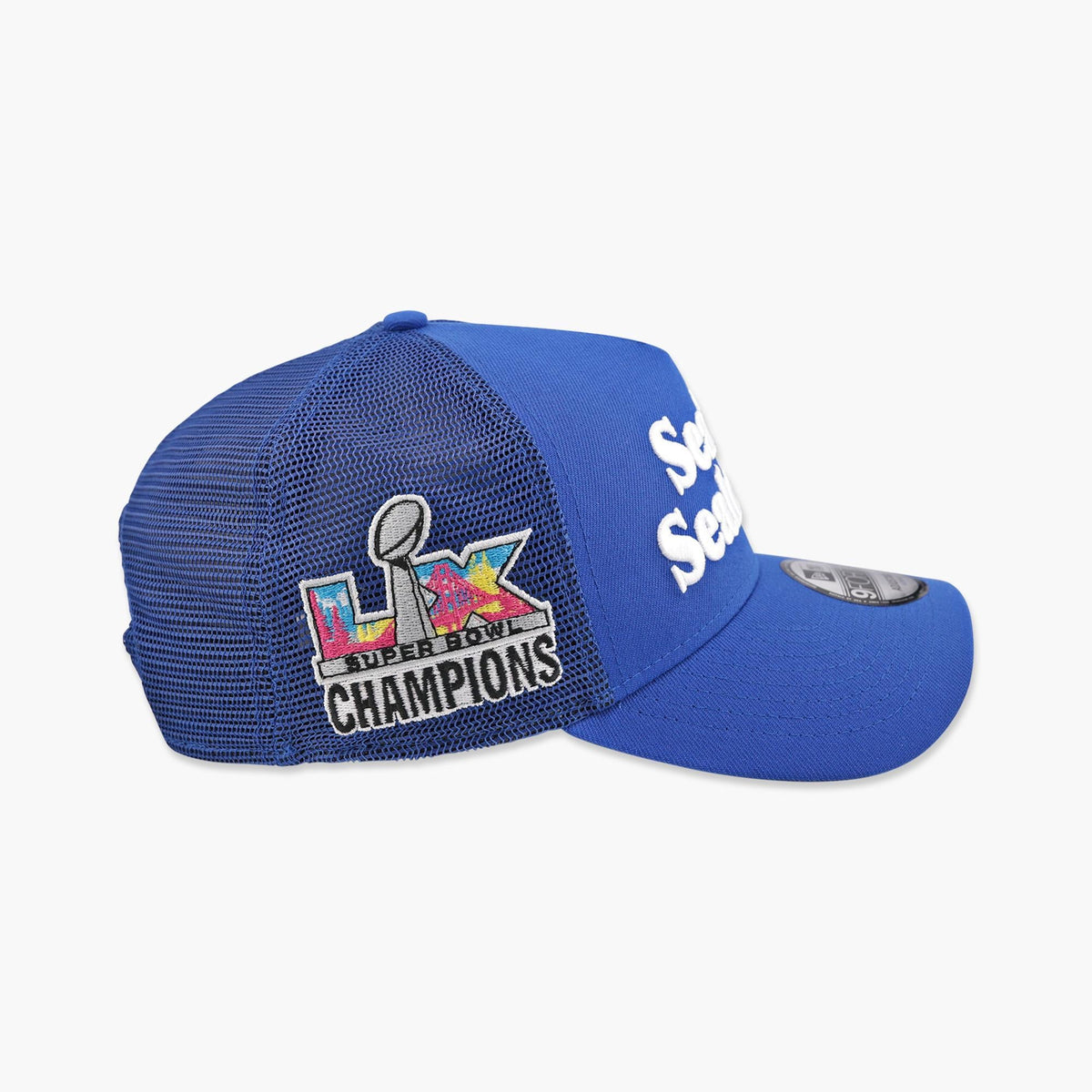 Seattle Seahawks Chuck Knox Super Bowl LX Champions 1980's Sideline Trucker Snapback