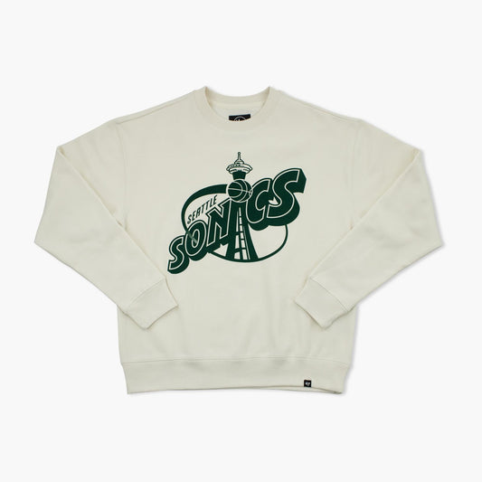 Seattle SuperSonics Sandstone Space Needle Foundation Crewneck
