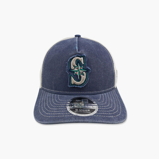 Seattle Mariners Fan A-Frame Mesh Trucker Hat