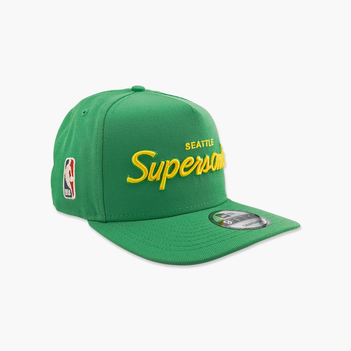 Seattle SuperSonics Script A-Frame Snapback