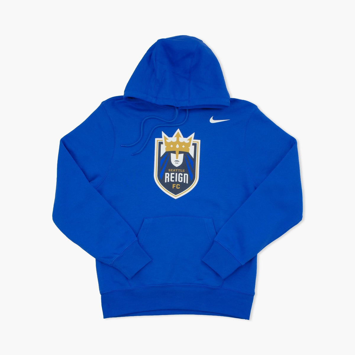 Seattle Reign Royal Blue Primary Logo Fleece Hoodie