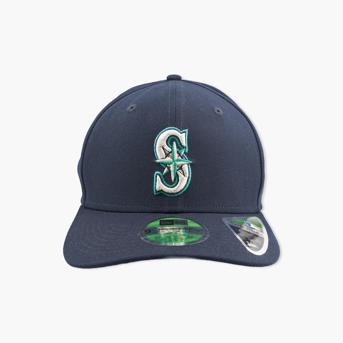 Seattle Mariners Navy MLB Player Replica Stretch Snapback