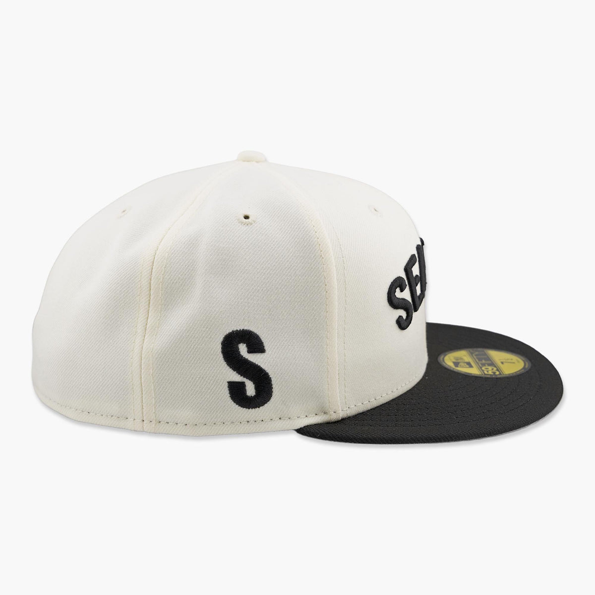 Seattle Mariners Steelheads Wordmark Two-Tone Fitted Hat