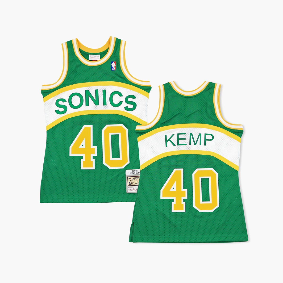 Seattle SuperSonics Shawn Kemp 1994 Green Swingman Jersey