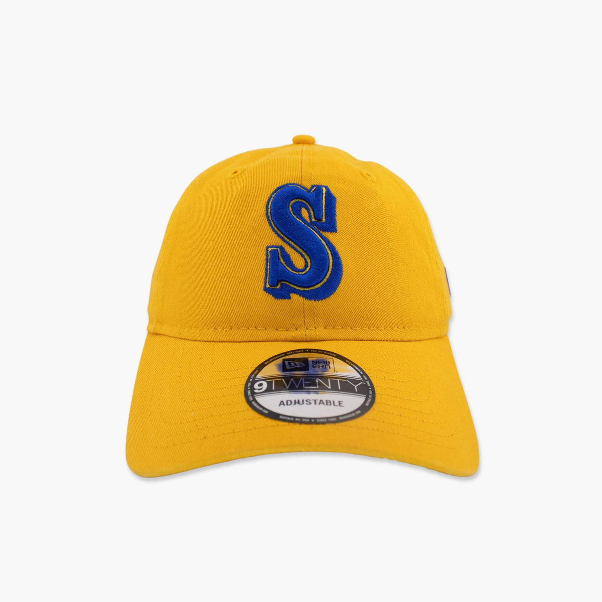 Seattle Mariners Cooperstown "S" Yellow Adjustable Hat