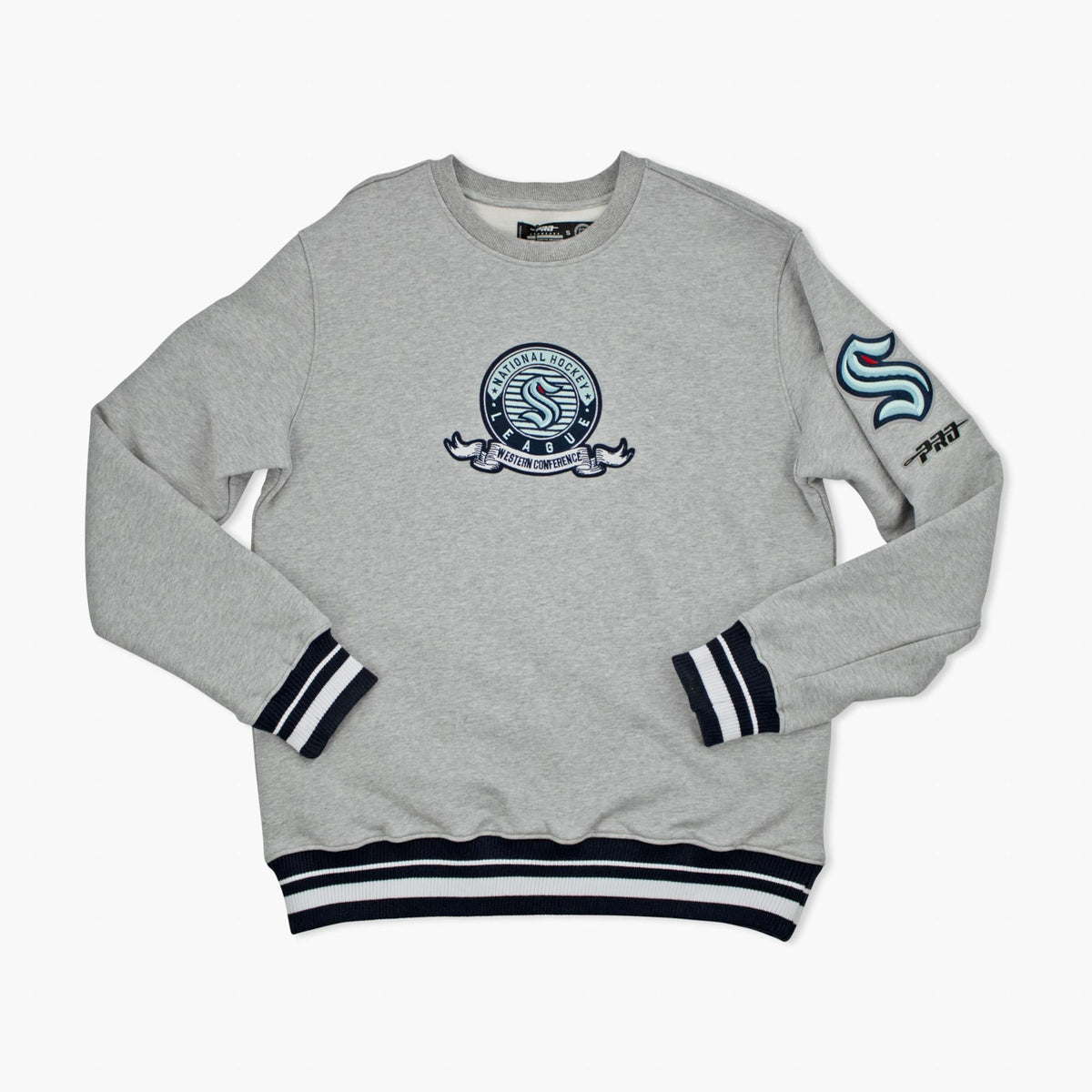 Seattle Kraken Team Badge Crewneck