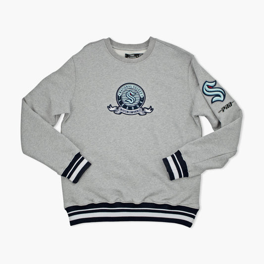 Seattle Kraken Team Badge Crewneck