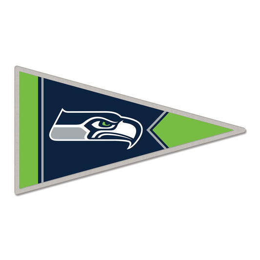 Seattle Seahawks Pennant Enamel Pin